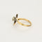 Bague 53 Bague en or jaune et blanc, diamants 58 Facettes B250579