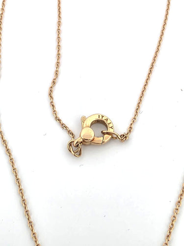 Pendentif Pendentif en or jaune avec pendentif en forme de cœur serti de diamants 58 Facettes