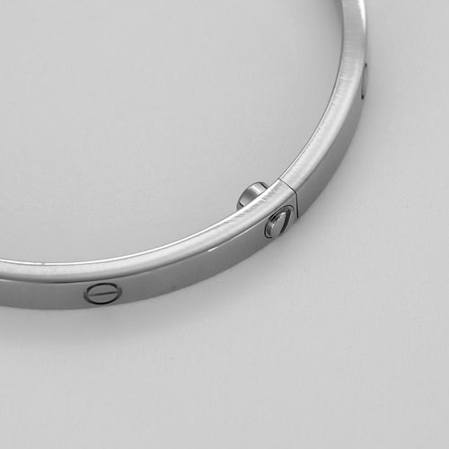 Bracelet Cartier - Love - Petit Modèle - Bracelet en or gris 58 Facettes CAN1541