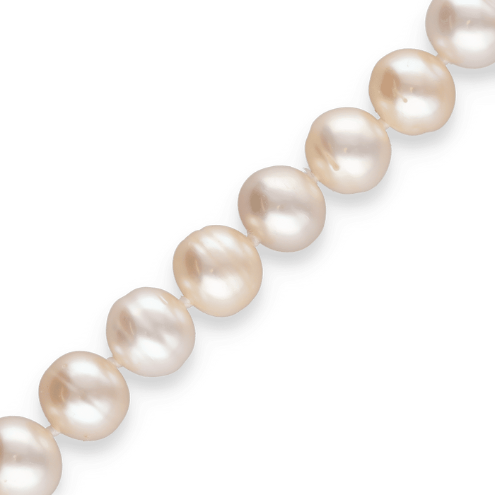 Halskette aus japanischen Zuchtperlen