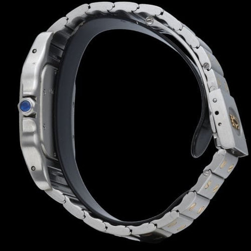 Montre Montre à quartz Cartier Santos Galbee 58 Facettes MT41293