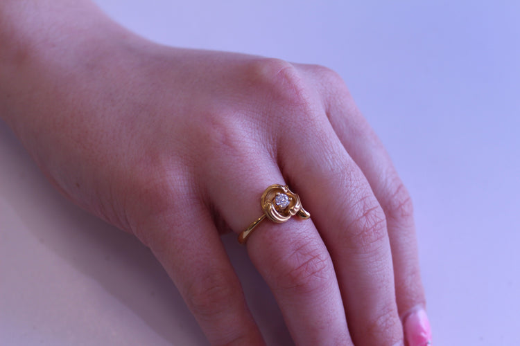 Bague 52 Carrera Y Carrera - Bague or jaune et diamant 58 Facettes DA14058010101