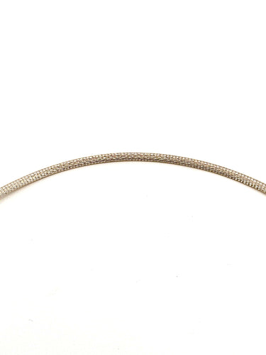 Collier Collier cable souple maille Omega or 18 carats 750/1000 58 Facettes