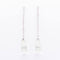 Boucles d'oreilles Boucles d'oreilles prasiolite or blanc et diamants 58 Facettes D364830FV