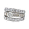 Bague 52 Bague  Or blanc Diamant 58 Facettes 4152873CN