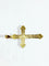Pendentif Pendentif croix or rose 58 Facettes