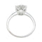 Bague 53 Solitaire platine et diamant, 2,23 carats. 58 Facettes 31441