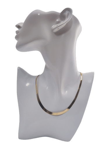 Collier Collier chaîne maille serpent or jaune 58 Facettes