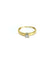 Bague 53.5 Solitaire Or Jaune Et Diamant 58 Facettes
