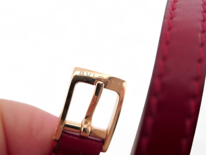 Montre montre BULGARI serpenti 102727 en or rose 18k diamants quartz 58 Facettes 270748