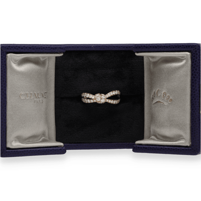 CHAUMET - Seduction links collection ring in pink gold