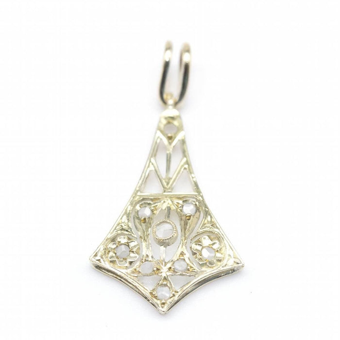 Pendentif Pendentif Original 1900 Or Jaune et Diamants 58 Facettes D364091JC