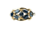Bague 54 Bague or jaune, saphirs 1,12 ct 58 Facettes BGSACC1137-107