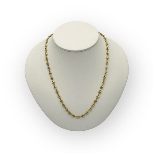 Collier Collier Grains de café or jaune 58 Facettes 149059630