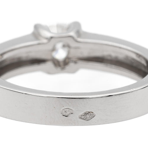 Bague 53 Bague Solitaire Or blanc Diamant 58 Facettes 578709RV