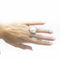 Bague 50.5 Bague perle en or blanc et diamants 58 Facettes D362763RR