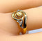 Bague 58 Bague en or jaune en perle et diamants sertis en or blanc 58 Facettes AB584