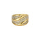 Bague 52.5 Bague en Or jaune & blanc 18k 58 Facettes THI03082