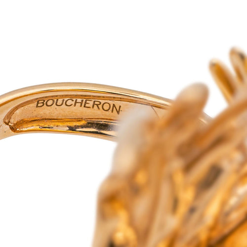 Bague 52 Boucheron Bague Cypris Or rose, Or noir Diamant 58 Facettes 4124278RV