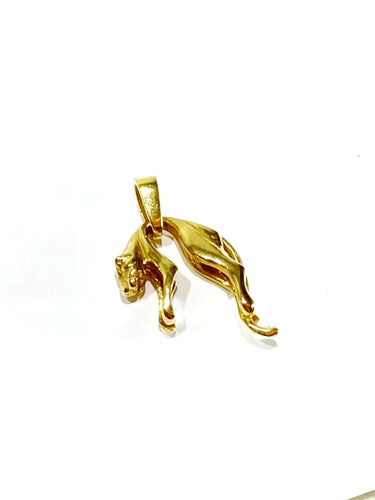 Pendentif Pendentif Guépard or jaune 58 Facettes