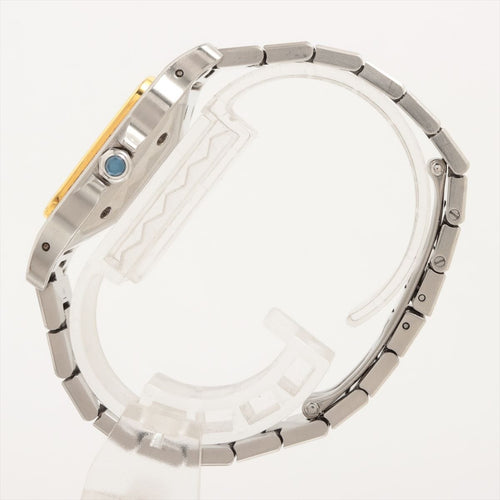 CARTIER - Montre Santos Carrée 58 Facettes