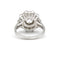Bague 52 Bague - Or blanc & Diamants 58 Facettes 250034SP