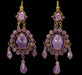 Boucles d'oreilles Antique amethyst gold earrings 58 Facettes 7622