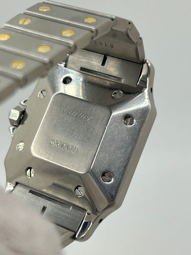 Montre Cartier Santos Carree Automatic 2961 58 Facettes