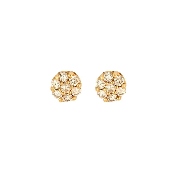 Boucles d'oreilles Clous d'oreilles 14 diamants 58 Facettes LP536