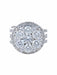 Bague Bague or blanc et diamants 58 Facettes 2063