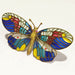 Broche Broche papillon or jaune émail 58 Facettes