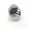 Bague 54 Bague or blanc, onyx & diamants 58 Facettes