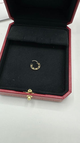 Boucles d'oreilles CARTIER - Mono Boucle Love Or 58 Facettes 096332231317