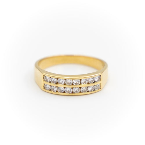 Bague 60 Bague Or jaune Diamant 58 Facettes 1850853CN