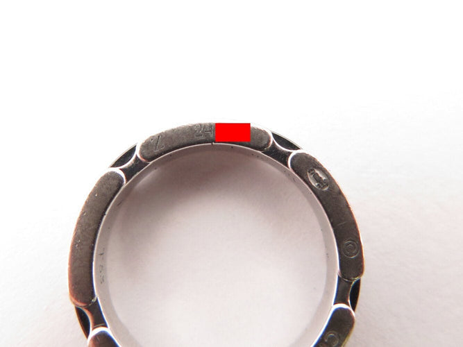 Bague 53 bague CHANEL ultra pm or blanc 18k et ceramique noire 53 58 Facettes 270439