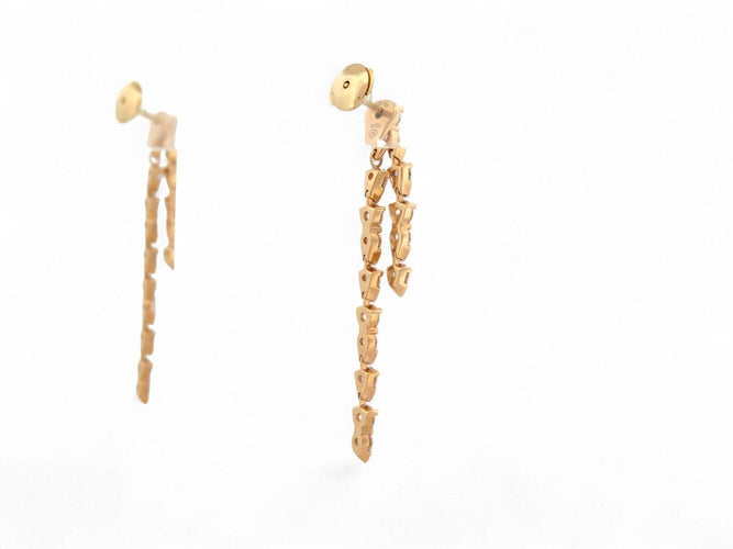 Boucles d'oreilles boucles d'oreilles PIAGET g38r3100 2.78cts or & 30 diamants s 58 Facettes 271083