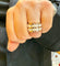 Bague 52 Bague Chanel Ultra or blanc et céramique 58 Facettes