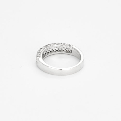 Bague 57.5 Bague L'Excellente en or blanc et diamants 58 Facettes LP1063/12