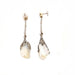 Boucles d'oreilles Pendants d’oreilles perles or blanc argent et diamants 58 Facettes 70