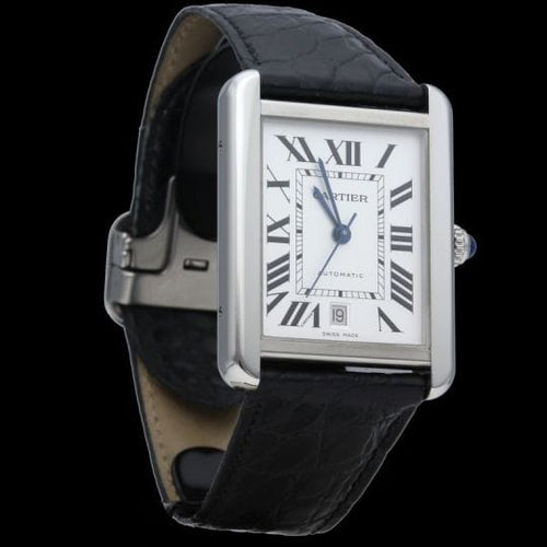 Montre Cartier Montre Tank Solo Xl 58 Facettes MT42337