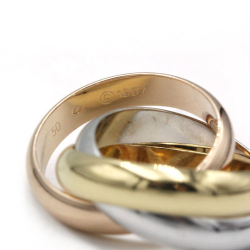 Bague 50 Alliance Trinity GM - Cartier 1997 58 Facettes 250023SP