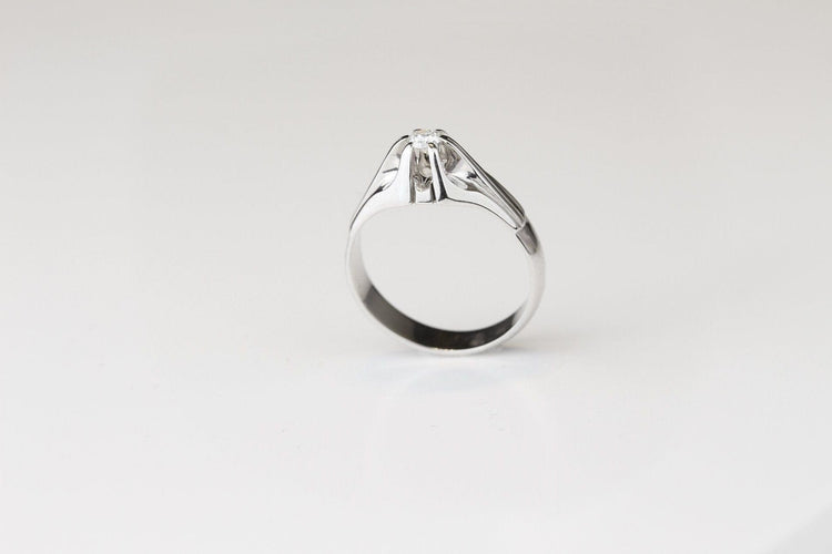 Bague 60 Bague Or blanc Diamant 58 Facettes