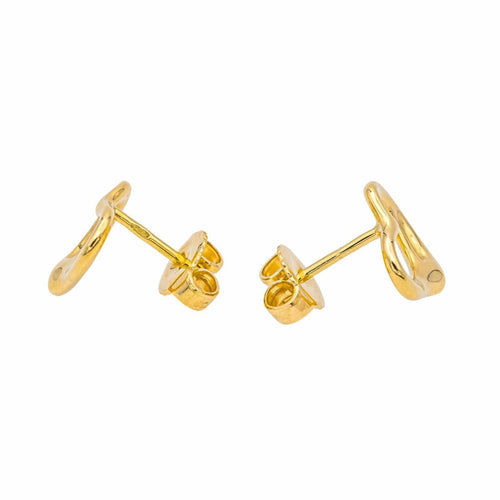 Boucles d'oreilles Tiffany & Co Boucles d'oreilles Puces Open heart Or jaune 58 Facettes 4150500RV