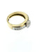 Bague Bague en or jaune et blanc avec diamant 58 Facettes