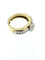 Bague Bague en or jaune et blanc avec diamant 58 Facettes
