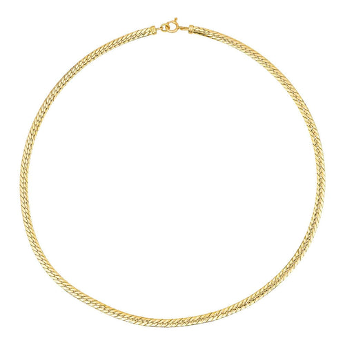 Collier Collier Maille anglaise  Or jaune 58 Facettes 4688300CN