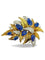 Broche Broche Missiaglia or jaune saphirs et diamants 58 Facettes 1254
