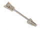 Broche Broche flèche diamantée Art déco vintage 58 Facettes 21104-0309