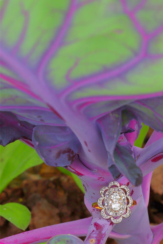 Bague 52 Élégance victorienne : une bague de fiançailles en diamant, vers 1900 58 Facettes 18085-0030