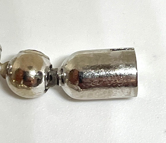 Bracelet Cartier - Bracelet perles de diamants or blanc 58 Facettes